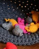 Zabawki dla zwierząt kosz na zabawki COTTON PLAYBOX grafitowy 4