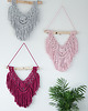 makramy Makrama Pink Wiking S 1