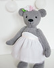 misie i maskotki Panna Misia OOAK 3