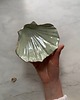 pojemniki na biżuterię Podstawka na Biżuterię Palo Santo Ceramiczna Muszelka Muszla Pistacjowa 4