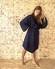 szlafroki damskie Szlafrok narzutka kimono z dresówki 4