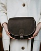 torby na ramię Torebka ze skóry Handmade - Gorzka czekolada 5