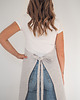 fartuchy kuchenne Lniany fartuszek classic GRAY STRIPES 2