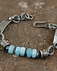 bransoletki wire wrapping Akwamaryn 3