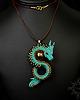 wisiory Lirveth, wisior ze smokiem, beading 2