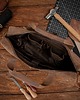 torby i nerki męskie Brązowa Torba Męska Skóra Vintage na Laptopa 15,6 Belveder BL131 5