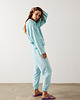 bluza bez kaptura damska Bluza ISABEL aqua 1