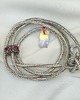 bransoletki z kamieni naturalnych Bransoletka oplatana z charmasami Swarovski 3