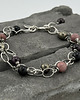 bransoletki z kamieni naturalnych Turmalin, rodonit, granat, piryt - bransoletka 1