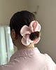 gumki do włosów Flower Scrunchie Różowa jasna 1