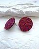 kolczyki soutache Kolczyki spiralne handmade  2