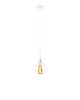 lampy wiszące Loftowa lampa wisząca do salonu KOLOMBO LOFT w kolorze klasycznej czerni 2