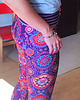 legginsy Boho Flowery Stripe Leggings 6