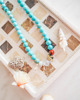 chokery Choker z turkusowych kamieni 3