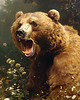 plakaty Plakat -Grizzly 1
