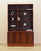 regały Biblioteczka palisandrowa, duński design, lata 70, produkcja: Hundevad 1