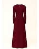 sukienki maxi damskie Sukienka burgund  YY300047 2