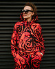 bluza z kapturem damska Damska Bluza z kapturem DR.CROW Red Roses 1