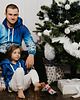 bluzy dla chłopców Bluza Chłopiec DR.CROW Christmas Trees Blue 1