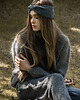 spodnie materiałowe damskie Woolen Trousers 1