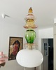 lampy wiszące Lampa wisząca szklana artdeco prl vintage retro sztuka Botanica 3