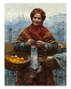 magnesy Pomarańczarka - Aleksander Gierymski - magnes 1