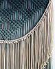 makramy Makrama ELISA gray turquoise 1