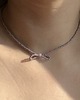 chokery Choker kokardka agat 2