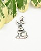 wisiory Zawieszka z zajączkiem szarym 1