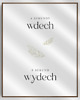 plakaty Plakat "4 sekundy wdech, 8 sekund wydech" 40x50 cm - mindfulness 4