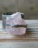 pierścionki - różne Roman Ancient Ring ;) surowy kwarc różowy 3