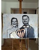 Ślub - inne Portret ślubny na zamówienie, malowany ze zdjęć kupującego - 70x100 cm 1