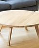 stoliki kawowe Dębowy Stolik Kawowy Okrągły / 90cm/100cm 2