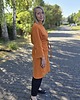 sukienki midi damskie Kimono może być sukienką 100%  len. 2