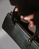 torby na ramię PERFECT BAG - skórzana torebka - czarna 5