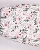 akcesoria do łóżeczek Kokon Niemowlęcy Velvet - Rose Garden  Light Pink 2