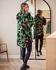 bluza z kapturem damska Bluza oversize Nina zielona pantera 1