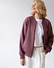 bluza bez kaptura damska Bomberka Sporty Chic Rose Brown 1