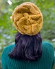 czapki damskie Czapka Handmade This is It Pikantna Musztarda 2