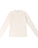 bluzki z długim rękawem damskie Bluzka OSLO longsleeve ecru 1