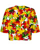 t-shirt damskie DR.CROW T-shirt Krótki CROP Autumn Leaves 1
