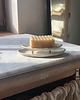 mydelniczki Handmade Ceramiczna Mydelniczka Podłużna z Odpływem Biała z Piegami 4