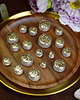 kolczyki z żywicy Tunele do uszu 10-25mm brokat, bling / plugi, tunele siodłowe 4