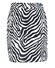 komplety damskie CS - Komplet SAFARI czarno biała zebra koszula spódniczka 2