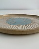 patery i talerze Talerz zdobiony metodą sgraffito, biało-błękitny 4