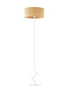 lampy podłogowe Designerska lampa podłogowa do salonu z rattanowym kloszem JERSEY BOHO 3
