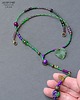 chokery Boho cudny naszyjnik z drobnych koralików z winogronem PREZENT handmade 2
