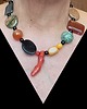 korale Ekskluzywny naszyjnik z mixu minerałów modny elegancki handmade PREZENT lux 1