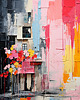 plakaty Plakat - Abstract wall 1