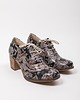 półbuty damskie PÓŁBUTY OKSFORDKI NA 6 CM SŁUPKU - SKÓRA NATURALNA - MODEL 251 - KOLOR BOHO 1